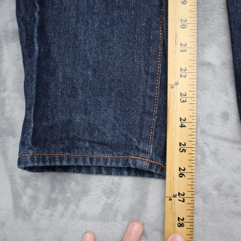 Sean John Jeans Youth 12 24x26 Boys Blue Denim Long Pants Dark Wash Baggy